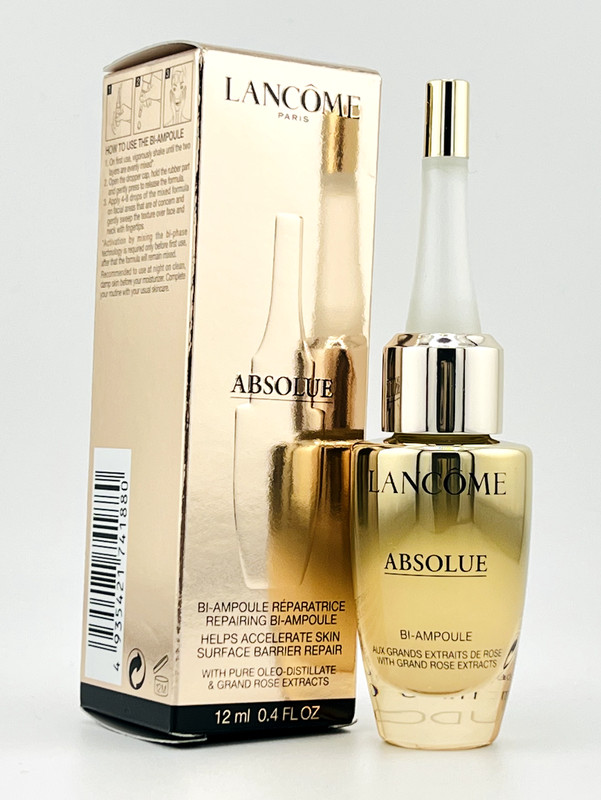 Lancome ABSOLUE BI-AMPOULE SERUM Skin Barrier Repair New in Box gallery