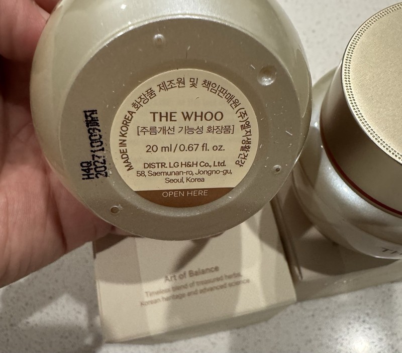 The History of Whoo Bichup Ja Yoon Cream 20ml x3(60ml)K-Beauty US Seller gallery