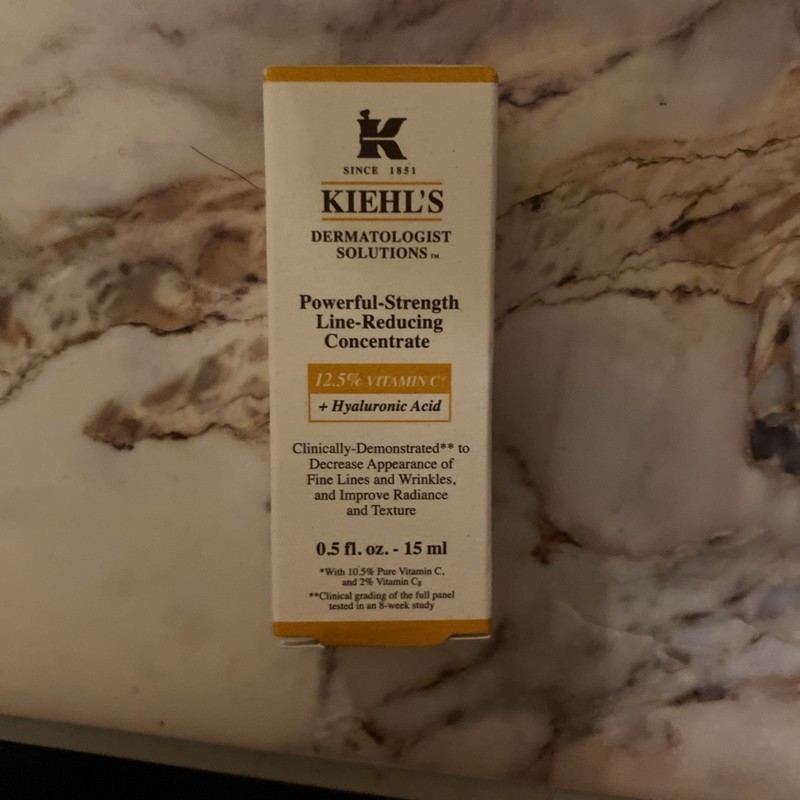 Kiehl’s Powerful-Strength Line-Reducing Concentrate 0.5 oz/15 ml NIB