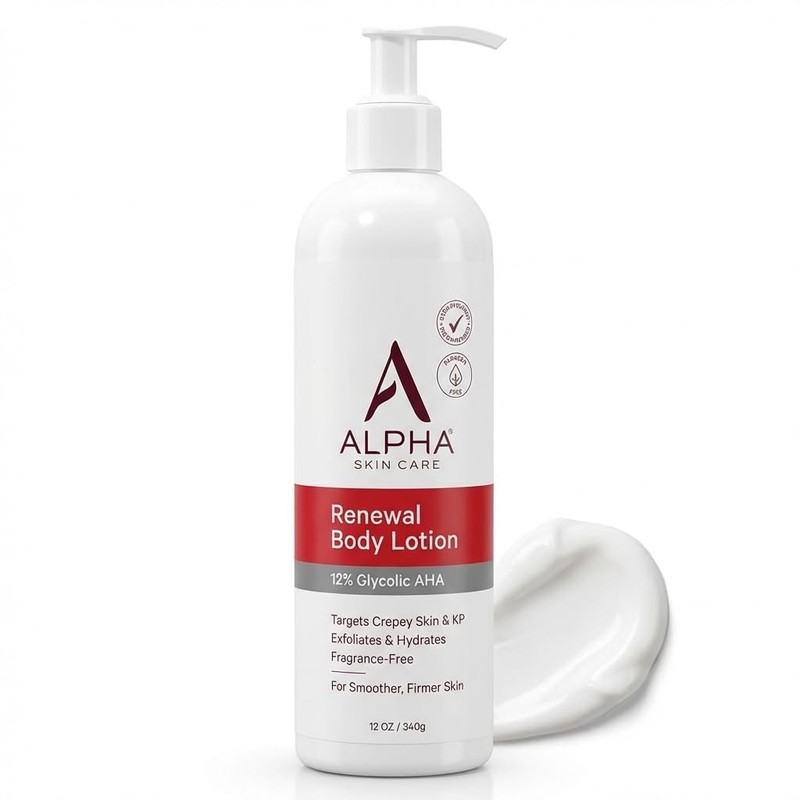 Alpha Skin Care Revitalizing Body Lotion, 12% 12 Fl Oz (Pack of 1), WHITE