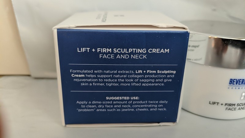 BHMD LIFT & FIRM SCULPTING CREAM LOT of 2 BOXED JARS OLD STOCK - UNOPENED NEW gallery
