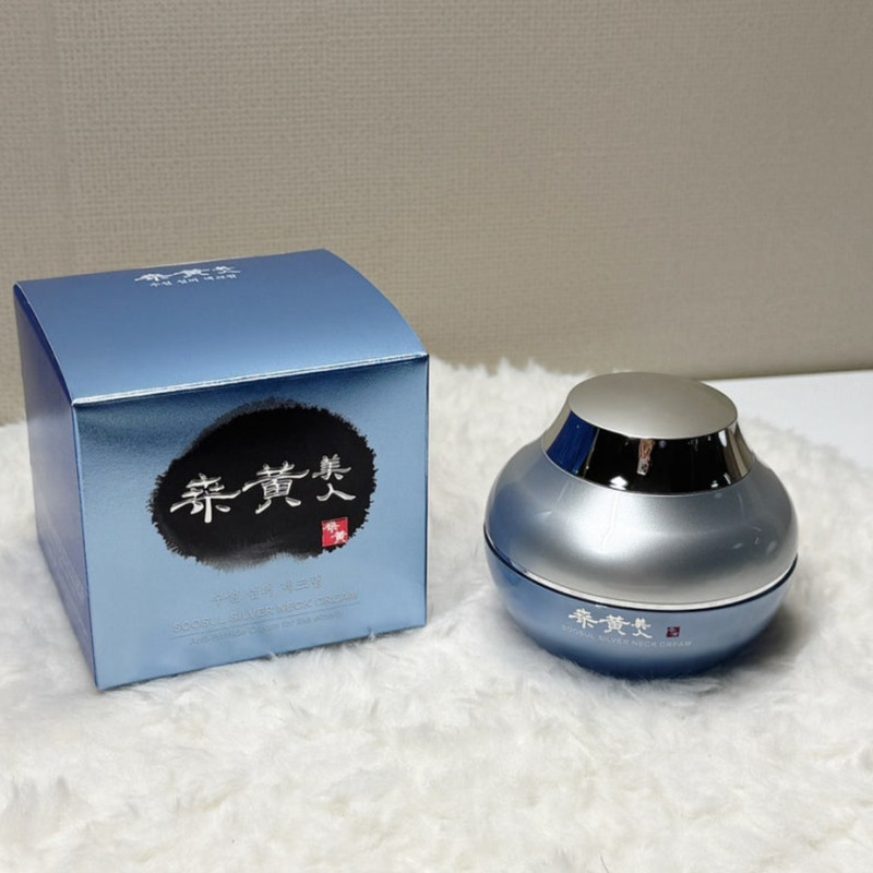 Soosul Silver Neck Cream 50ml 1.7oz Sanghwang Mushroom Extract 5% Anti-Wrinkle gallery