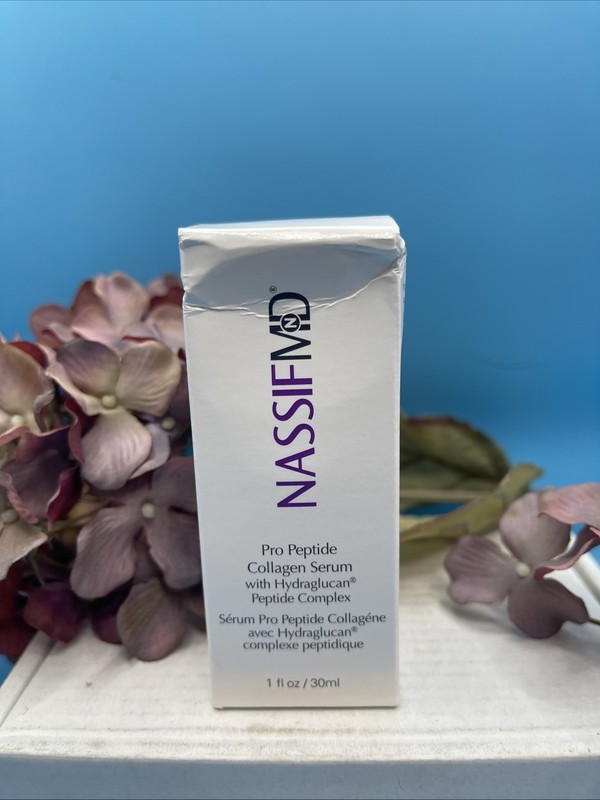 NassifMD Pro Peptide Collagen Serum W Hydraglucan Peptide Complex – 1 fl oz G9