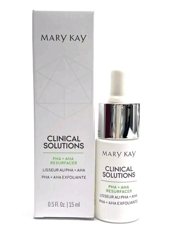 Mary Kay Clinical Solutions PHA + AHA Resurfacer – .5 oz – New in box Free Ship