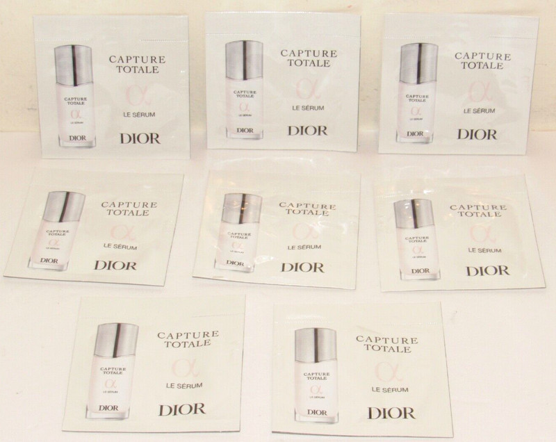 8 Dior Capture Totale Le Serum 0.24 Oz 8 mL TOTAL Facial Moisturizer Sample Pkt