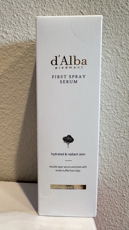 D’ALBA White Truffle First Spray Serum 180ml Face Mist Anti-Aging 6.08oz New