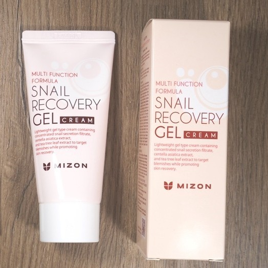 MIZON Snail Recovery Gel Cream 45ml Wrinkle Care Skin Elasticity Moisture Cream gallery