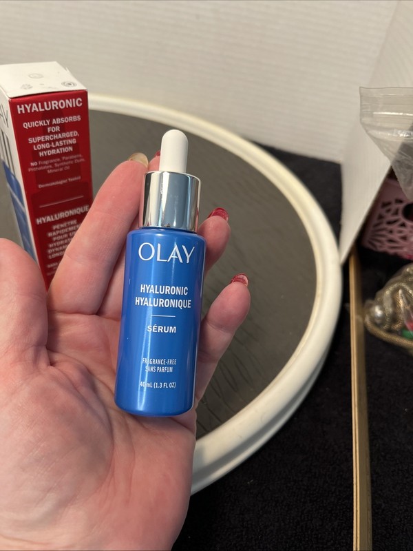 Olay Hyaluronic Hydrating Serum 1.3 Oz Ea 2 Pack! gallery