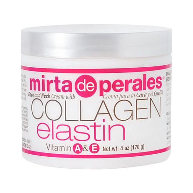 Collagen Elastin Face and Neck Cream, Vitamin a & E, 4 Oz