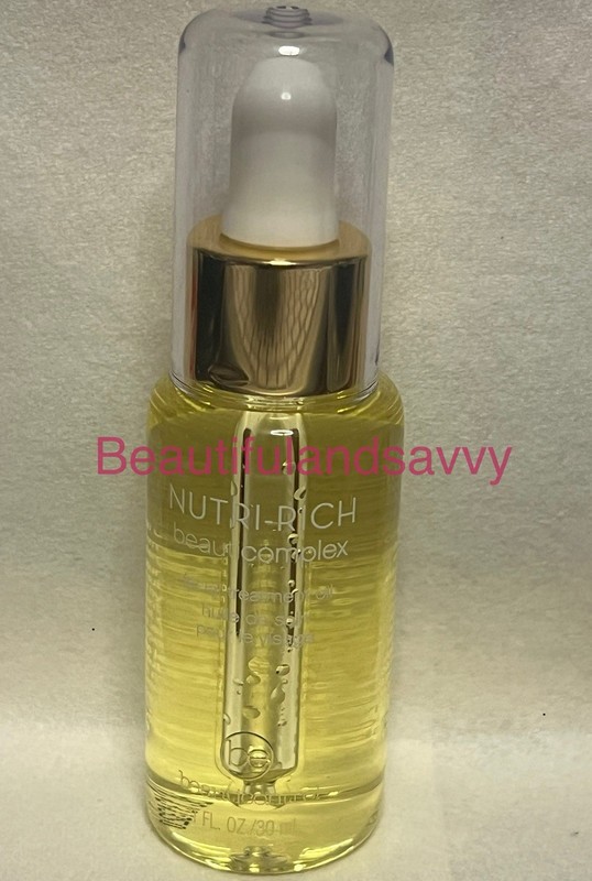 BeautiControl Nutri-Rich Beauticomplex Facial Treatment Oil ~ New without box