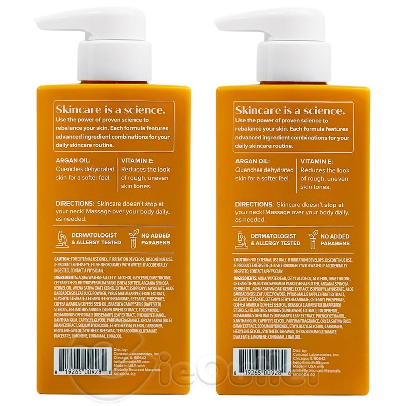 (2-PACK) MEDIX 5.5 ARGAN OIL + VITAMIN E Shea Dryness Rescue Body Cream Lotion gallery