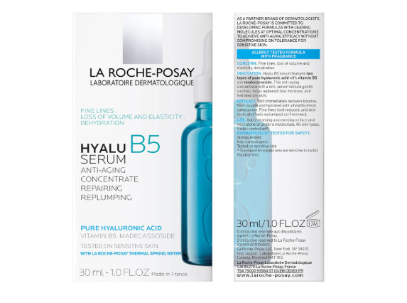 La Roche-Posay Hyalu B5 Pure Hyaluronic Acid Serum with Vitamin B5 1 oz Exp 2/28 gallery