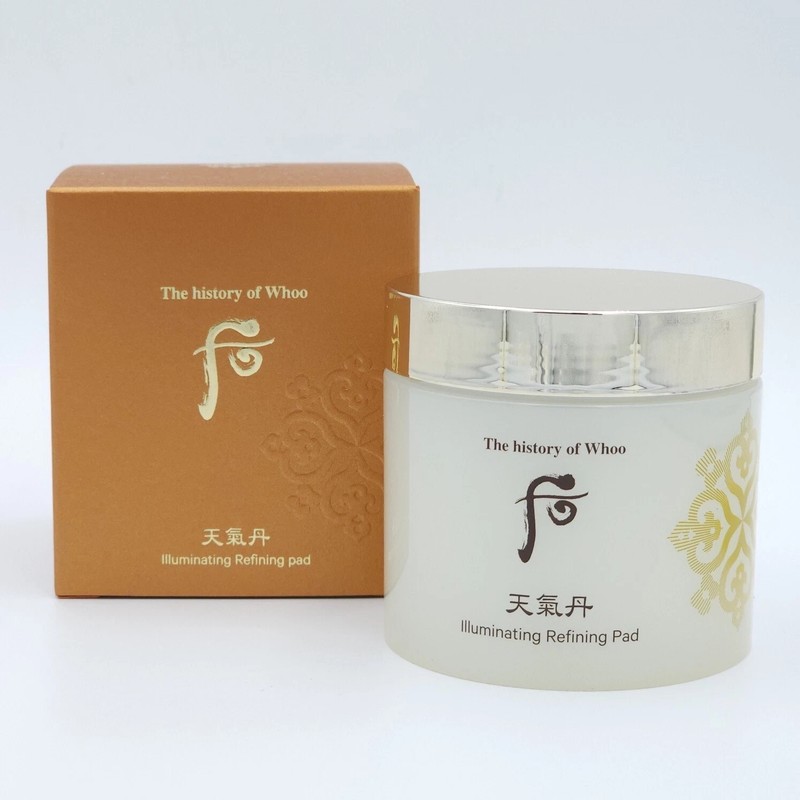 The History of Whoo Cheongidan Hwahyun Refining Pad 160ml (60 Pads) Brightening