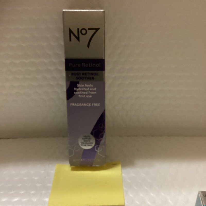 No7 Pure Retinol Post Retinol Soother Frag- Free 1.69fl Damage Box