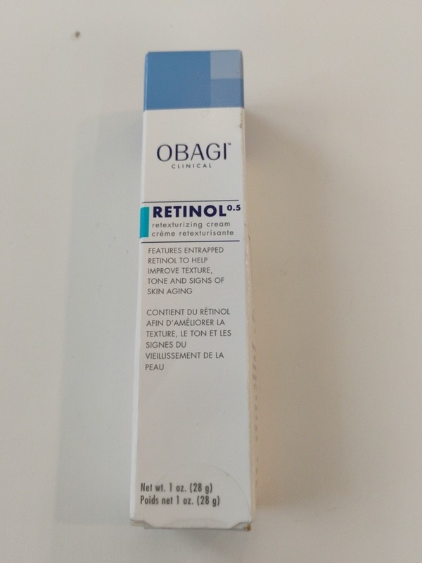 Obagi Clinical Retinol 0.5 RetexturizingCream 1oz 28g Tone Anti-Aging NEW Sealed