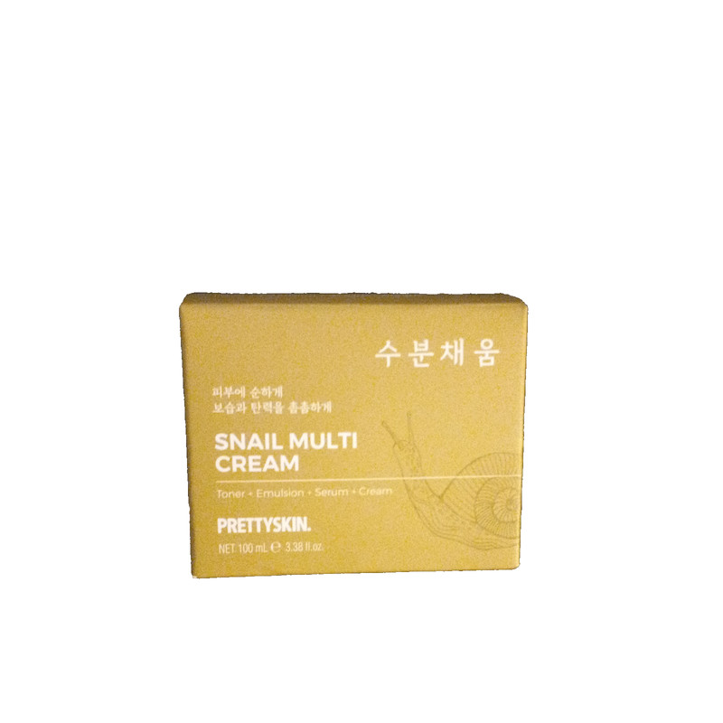 Snail Multi Cream Toner-Emulsion & Serum Asian-Korean Effect 100ml By PRETTYSKIN