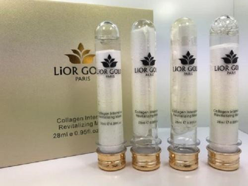 Lior Gold Paris 24k Collagen Intensive Revitalizing Mask (4pc set/box)