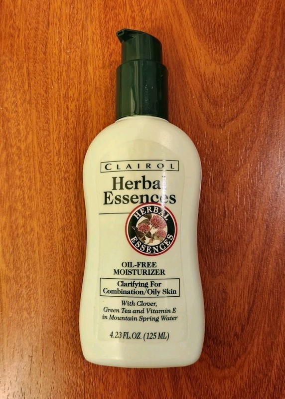 New Clairol Herbal Essences Oil Free Moisturizer Clarifying oily Skin Green Tea