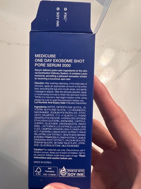 2 BOTTLES-LUXRY MEDICUBE One Day Exosome Shot 2000 30 mL 1.01fl oz | EXP:01/2028 gallery