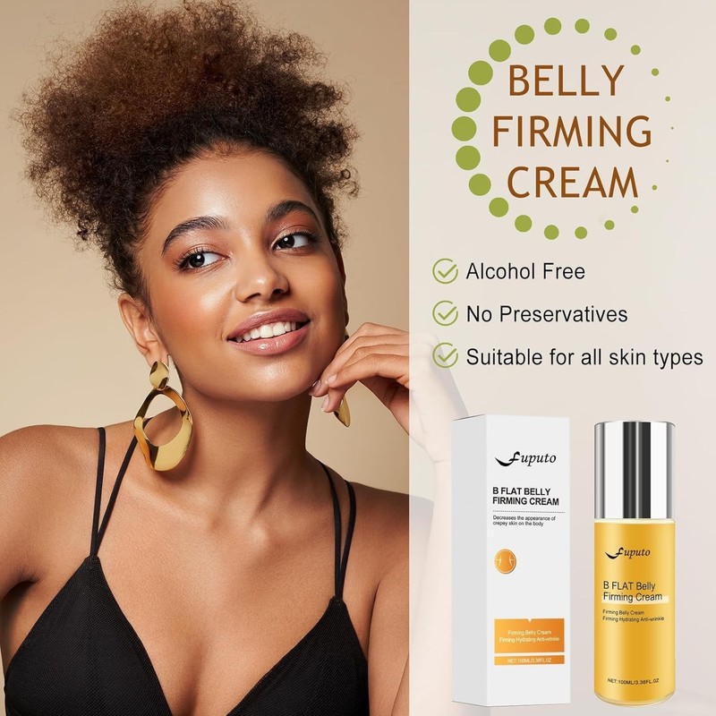 B Flat Belly Firming Cream - Stretch Mark Treatment - Clean and Gentle Belly gallery