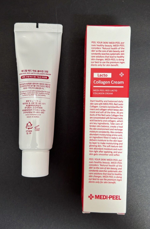MEDI PEEL Red Lacto Collagen Cream 50g - Anti Acne, Moisturizer Skin Care gallery