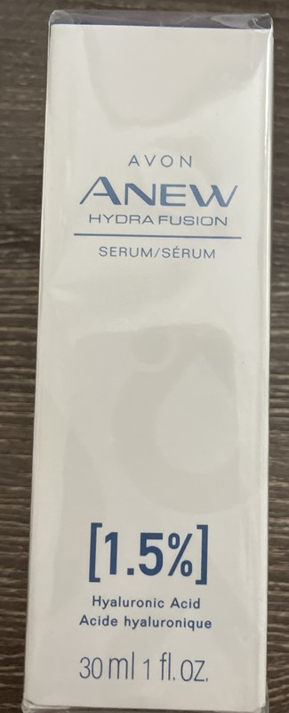 Avon Anew Hydra Fusion Face Serum 1.5% Hyaluronic Acid Anti Aging 1 fl oz Sealed