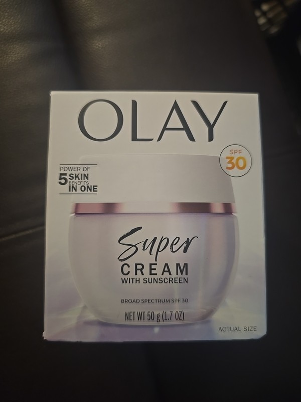 Olay Super Cream with Sunscreen SPF 30, 1.7 Oz (J39)