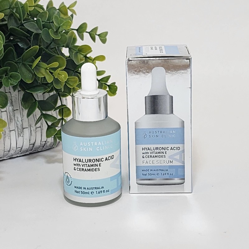 Australian Skin Clinic Hyaluronic Acid Vitamin E Ceramides Face Serum 1.69 fl oz gallery