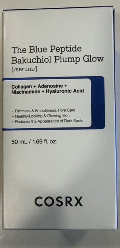 COSRX The Blue Peptide Bakuchiol Plump Glow Serum 50mL Collagen Niacinamide