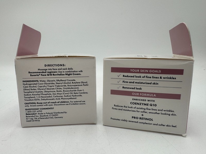 Eucerin Face Q10 Revitalize Daily and Night Creams, AM & PM - NEW gallery