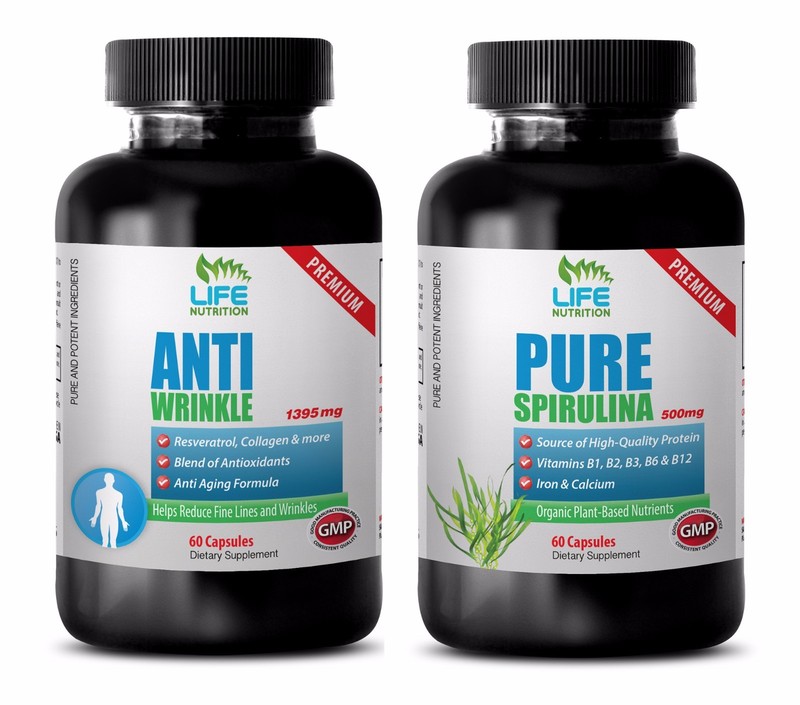 anti-aging pill – ANTI-WRINKLE – SPIRULINA COMBO 2B – spirulina tablets