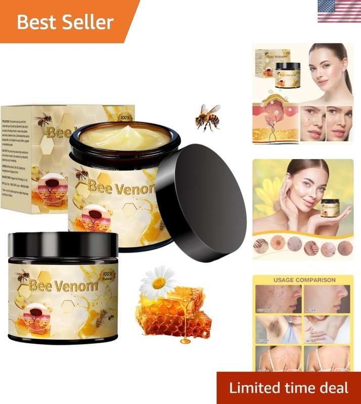 Natural Bee Venom Moisturizer – Gentle Skin Repair Cream for Men and Women