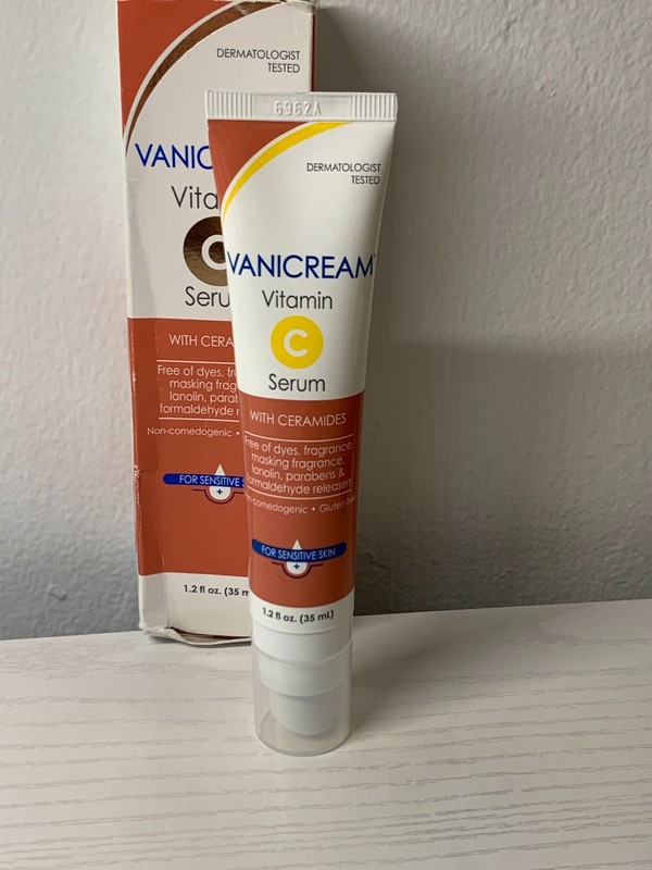 Vanicream Vitamin C Serum 1.2Oz Dye Free Sensitive Skin Ceramides NIB NEW THD gallery