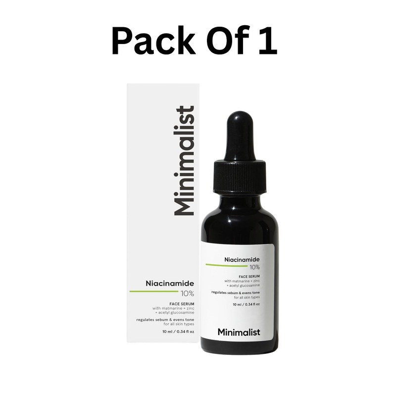 Minimalist Oil Control , Skin Clarifying 10% Niacinamide Face Serum with Zinc