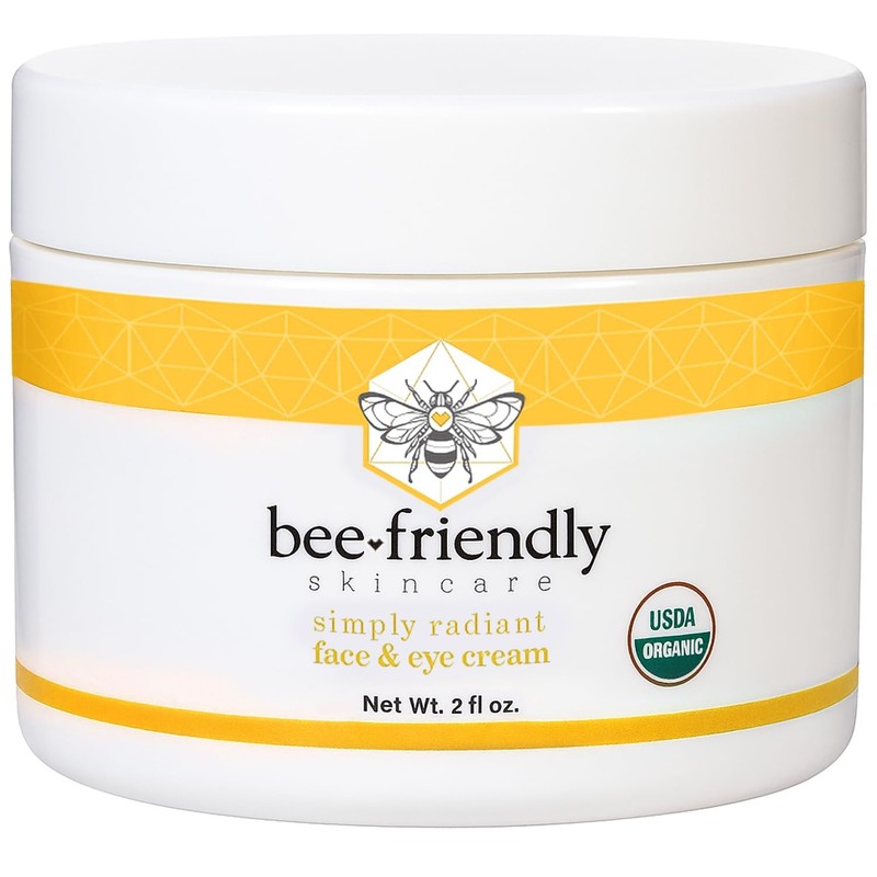 Organic Face and Eye Cream, USDA Certified Organic Facial Moisturizer, All In…