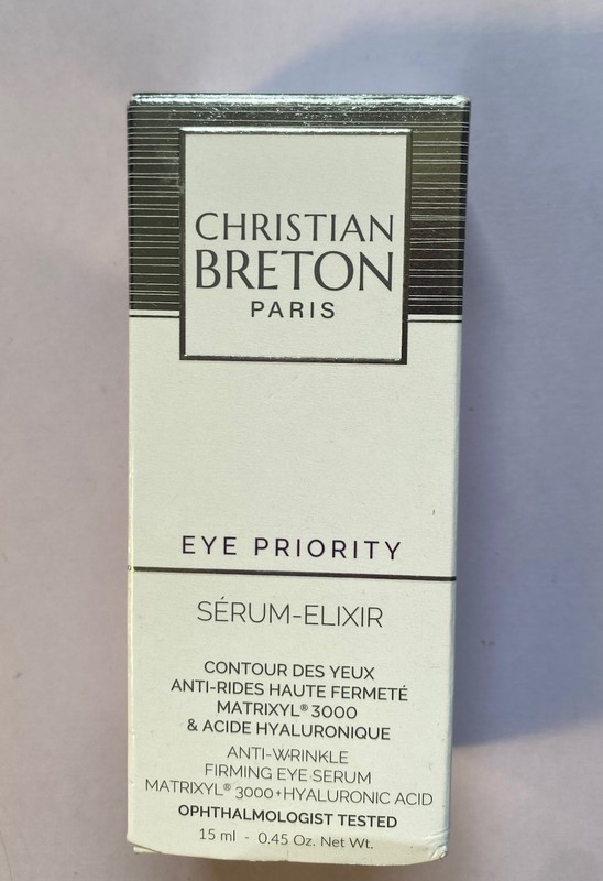 Christian’s Breton Paris Eye Priority Serum, Anti-Wrinkle Firming Eye Serum