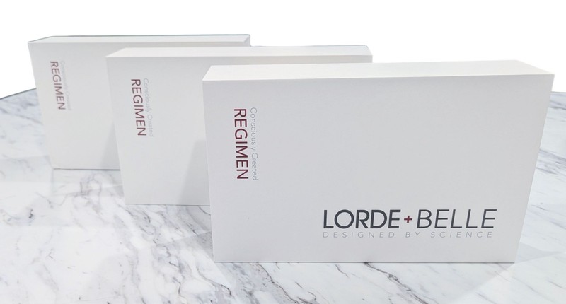 Lot of 3! LORDE AND BELLE REGIMEN 3 Piece Set-Cleanser, Moisturizer,Repair Serum