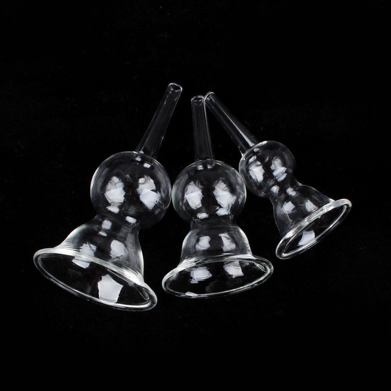 3 Pieces Breast Glass Cup Replacement Cup For Vacuum Breast Enlargement Machine gallery