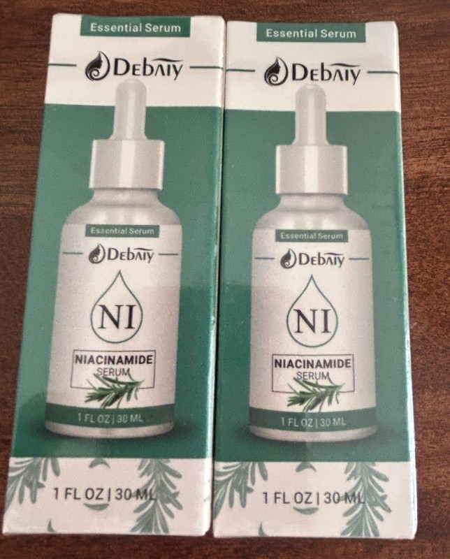Debaiy 2 Pack Niacinamide Essential Serum 1 Oz Each New Sealed 04/2027