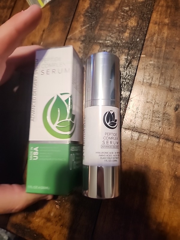 Microderm GLO System Peptide Complex Serum Advanced Delivery Anti Aging Wrinkle