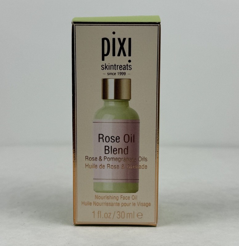 Pixi Rose Oil Blend Nourishing Face Oil Rose Pomegranate Botanical Oils 1 fl oz