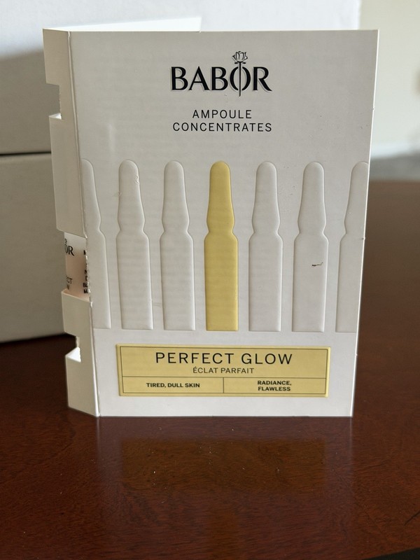 BABOR Perfect Glow Ampoule Concentrates Radiance Serum Sample