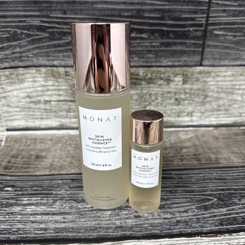 Monat Skin Revitalizing Essence Refining Water Treatment 4 fl oz + 1 fl oz – NEW