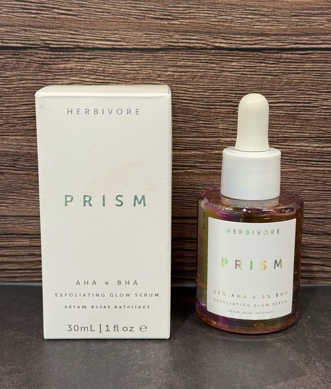 Herbivore Botanicals Prism 12% AHA + 3% BHA Exfoliating Glow Serum 1oz