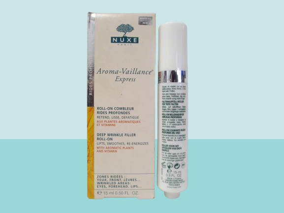 NUXE AROMA-VAILLANCE EXPRESS DEEP WRINKLE FILLER ROLL-ON 0.50 OZ LOT OF 2 gallery