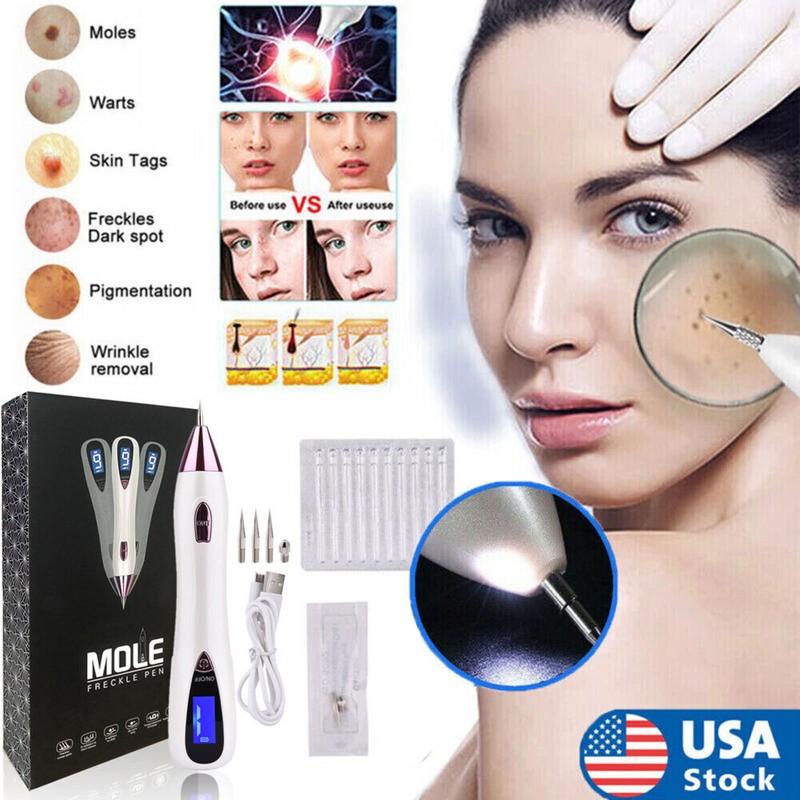 Portable Skin Tag Freckle Wart Dot Mole Remove Pen Dark Spots Tattoo Removal Kit gallery