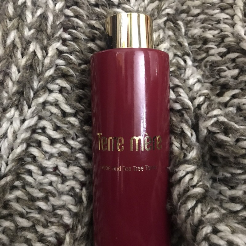 terre mere aloe and tea tree toner