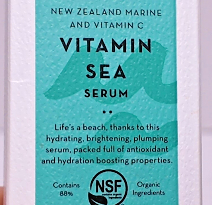 THE ORGANIC SKIN CO New Zealand Marine & Vitamin C Vitamin Sea Serum 1oz New gallery