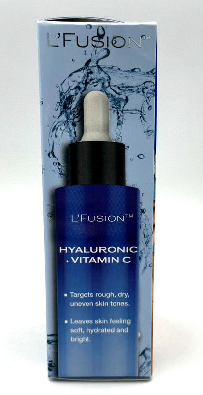 L’Fusion Face Serum Hyaluronic Vitamin C Hydrate & Brighten Serum ~ 1.75 oz ~ gallery