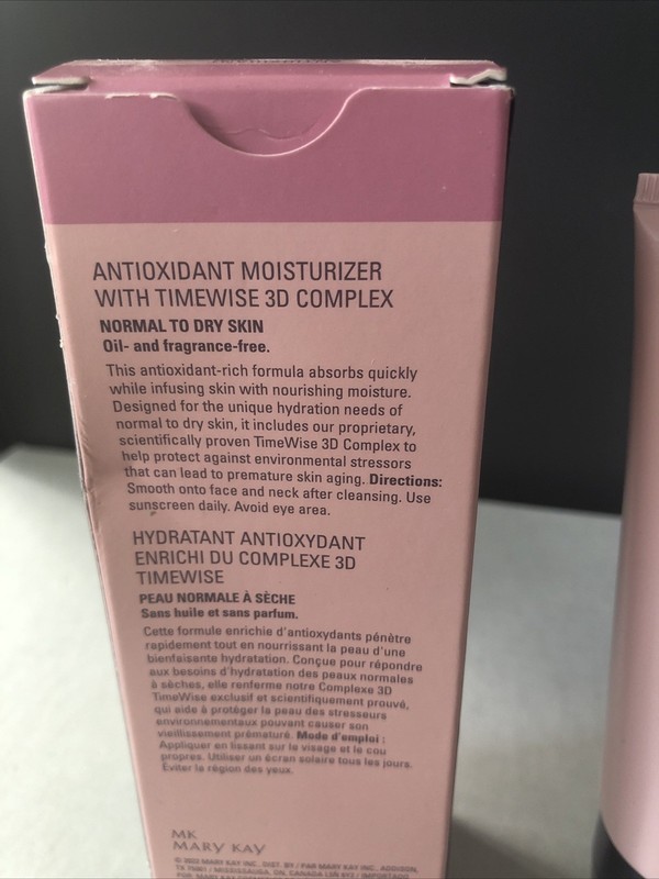 Mary Kay Timewise Antioxidant Moisturizer Normal to Dry Skin NEW IN BOX 217393 gallery